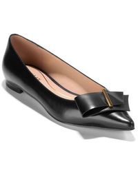 Cole Haan - Felicia Bow Ballet Flat - Lyst