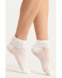 Casa Clara - Palmer Ruffle Ankle Socks - Lyst