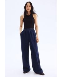 H&M - Pull-On Denim Trousers - Lyst