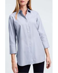 Foxcroft - Madison Popover Cotton Oxford Shirt - Lyst