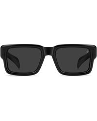 David Beckham - 53Mm Rectangular Sunglasses - Lyst
