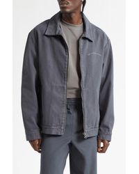 Palmes - Lake Cotton Twill Zip Jacket - Lyst