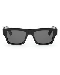 Dior - Oblique S3I 52Mm Rectangular Sunglasses - Lyst