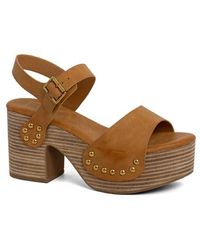 Shu Shop - Gia Ankle Strap Platform Sandal - Lyst