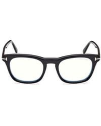 Tom Ford - 50Mm Square Light Blocking Glasses - Lyst