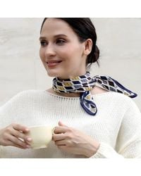 Youzey - The Zara Lightweight Neck Scarf - Lyst