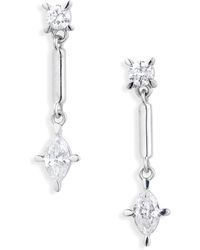 Bony Levy - Aviva Diamond Drop Earrings - Lyst
