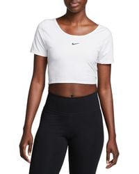 Nike - One Classic Dri-fit Twist Short Sleeve Top - Lyst