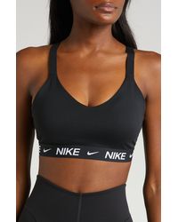 Nike - Indy Dri-fit Medium Support Sports Bra - Lyst