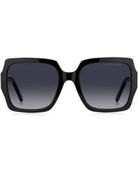 Marc Jacobs - 55mm Gradient Square Sunglasses - Lyst