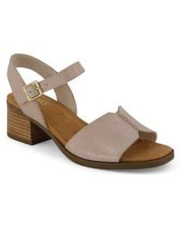 TOMS - Eloise Heeled Open Toe Sandal - Lyst