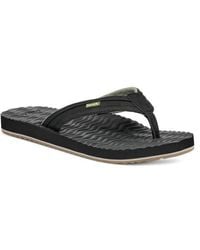 Sanuk - Ziggy Plush Flip Flop - Lyst