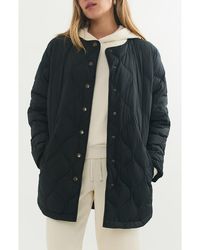 Marine Layer - Calista Quilted Jacket - Lyst