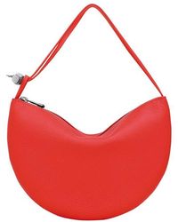 Longchamp - Le Roseau Leather Wristlet Clutch - Lyst