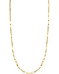 Roberto Coin - Thick Paper Clip Chain Necklace - Lyst