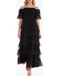 Needle & Thread - Aviana Off-Shoulder Gown - Lyst