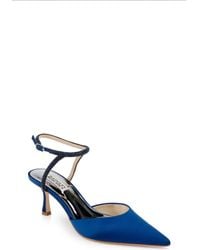 Badgley Mischka - Autumn Pointed Toe Ankle Strap Pump - Lyst
