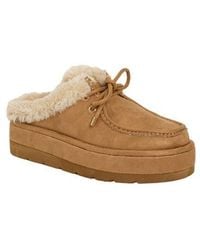 Shu Shop - Tulsa Faux Fur Platform Slipper - Lyst