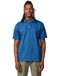 aubi - Arkwright Heavyweight Jersey Polo Shirt - Lyst