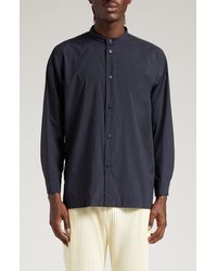 Homme Plissé Issey Miyake - Packable Wrinkle Resistant Button-up Shirt - Lyst