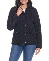 Gallery - Quilted Stand Collar Jacket - Lyst