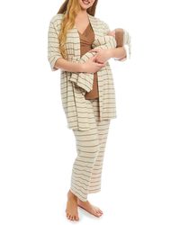 Everly Grey - Analise During & After 5-piece Maternity/nursing Sleep Set - Lyst