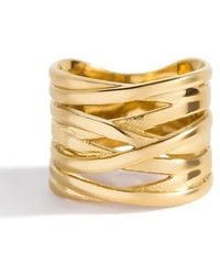 Mint & Lily - Wire Wrap Statement Ring - Lyst