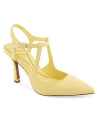 Kenneth Cole - Romi Ankle Strap Pointed Toe Pump - Lyst