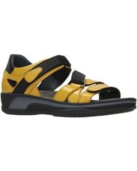 Wolky - Desh Ankle Strap Wedge Sandal - Lyst