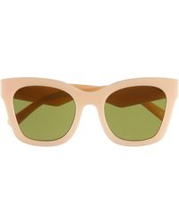 Le Specs - Showstopper D-frame Sunglasses - Lyst