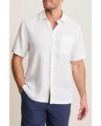 Tommy Bahama - Paradise Breezer Short Sleeve Linen Button-Up Shirt - Lyst