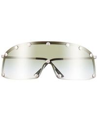 Rick Owens - Shield Sunglasses - Lyst
