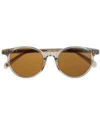 Eyebobs - Case Closed 50Mm Polarized Round Sunglasses - Lyst