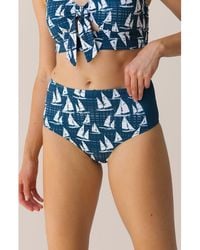 Nanis - Zip Pocket Swim Bottom - Lyst