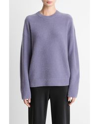 Vince - Boiled Cashmere Crewneck Sweater - Lyst