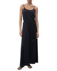 Mango - Sleeveless Wide Leg Jumpsuit - Lyst