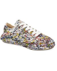 Maison Mihara Yasuhiro - Peterson23 Og Sole Sputtering Paint Canvas Sneaker - Lyst