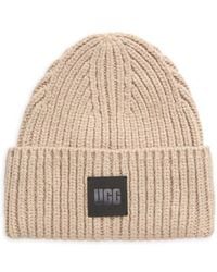UGG - Chunky Rib Beanie - Lyst
