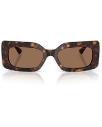 Jimmy Choo - 53Mm Rectangular Sunglasses - Lyst