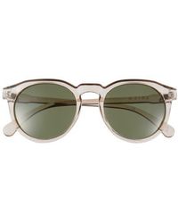 Aire - Nucleus 52Mm Polarized Round Sunglasses - Lyst