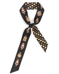 Lost Pattern - Amora Silk Skinny Scarf - Lyst