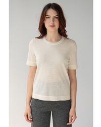 SSKEIN - Crew Neck Sweater Tee - Lyst