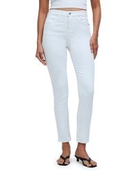 Madewell - High Waist Ankle Stovepipe Jeans - Lyst