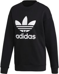 Adidas Trefoil Sweatshirts for Women - Up to 52% off | Lyst