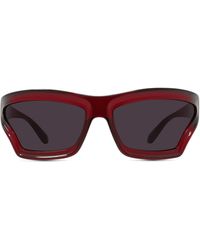 Loewe - X Paula's Ibiza 70mm Oversize Mask Sunglasses - Lyst