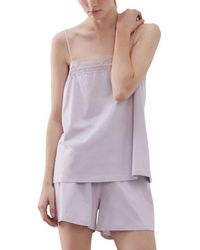 Mango - Cotton Camisole - Lyst