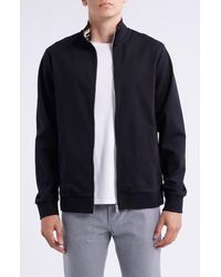 BOSS - Shepherd Knit Zip Jacket - Lyst