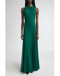 Max Mara - Carnet Mesh Jersey Maxi Dress - Lyst