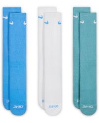 Nike - Assorted 3-Pack Everyday Plus Cushion Crew Training Socks - Lyst