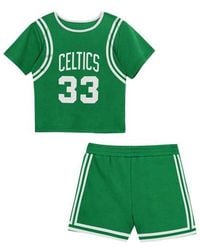 Mitchell & Ness - Toddler Larry Bird Boston Celtics 2-Piece Play By Place T-Shirt & Shorts Set - Lyst